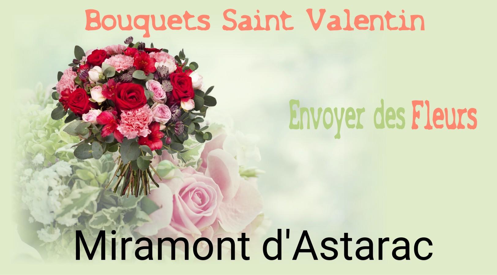 Roses de Saint-Valentin livrées à Miramont-d'Astarac